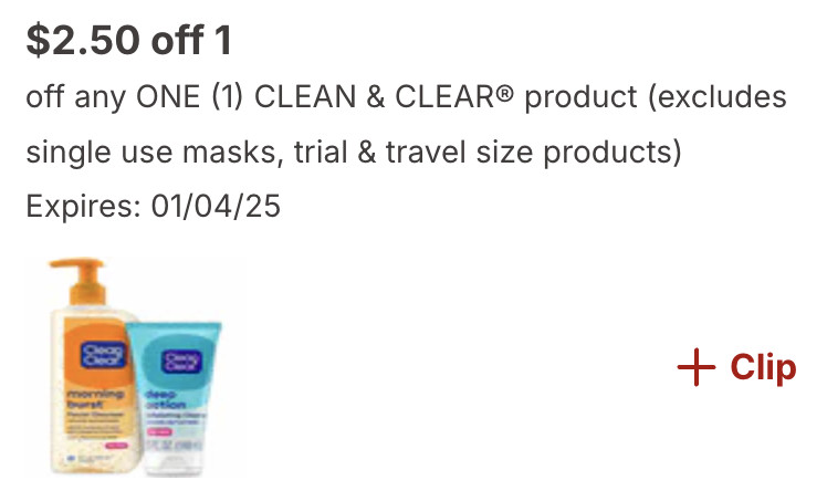 Free Clean &Amp; Clear Oil-Free Foaming Facial Cleanser At Walgreens